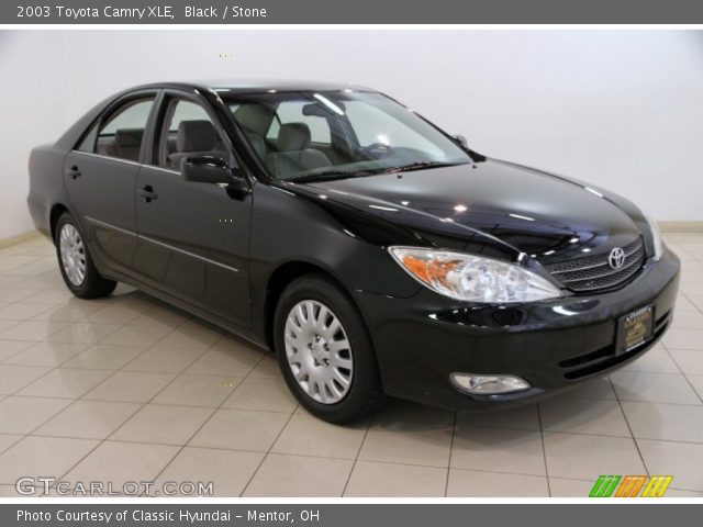 2003 Toyota Camry XLE in Black