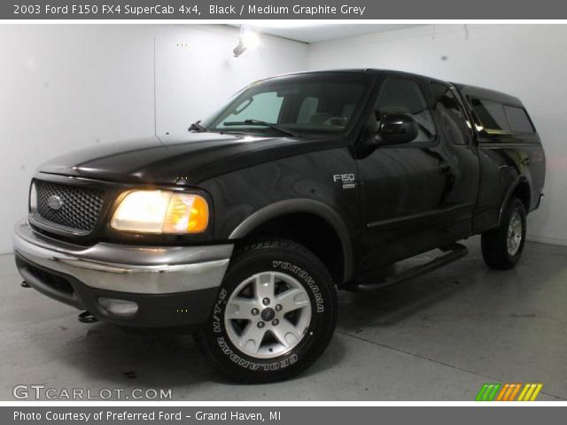 2003 Ford F150 FX4 SuperCab 4x4 in Black
