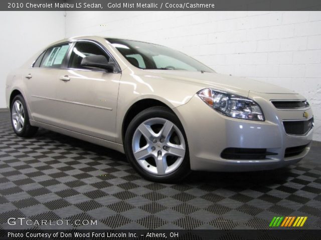 2010 Chevrolet Malibu LS Sedan in Gold Mist Metallic