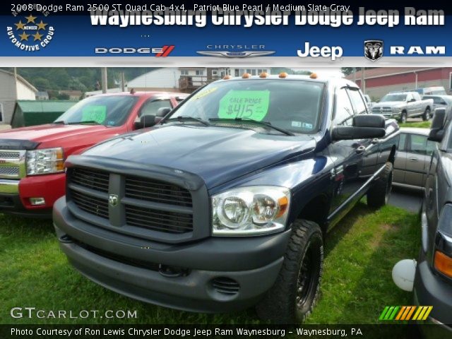 2008 Dodge Ram 2500 ST Quad Cab 4x4 in Patriot Blue Pearl