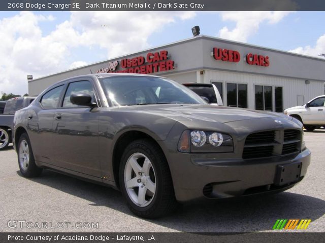 2008 Dodge Charger SE in Dark Titanium Metallic