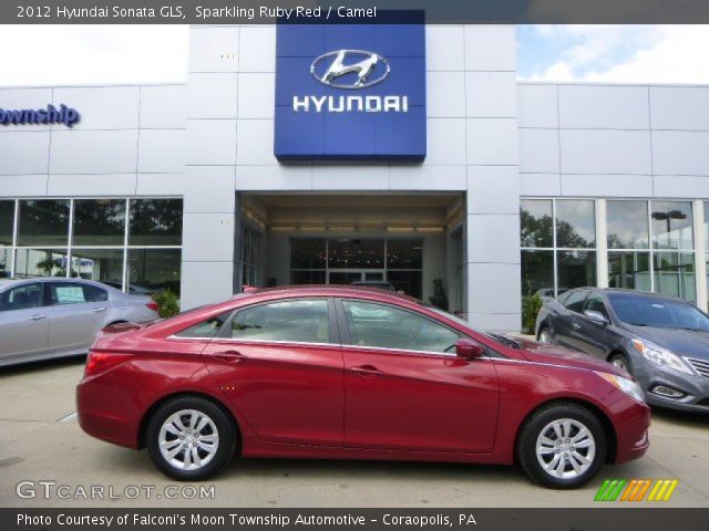 2012 Hyundai Sonata GLS in Sparkling Ruby Red
