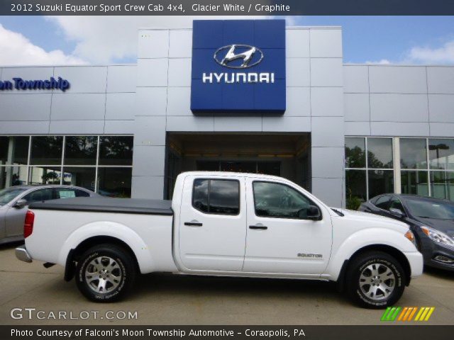 2012 Suzuki Equator Sport Crew Cab 4x4 in Glacier White