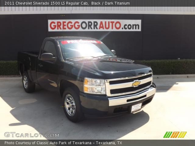 2011 Chevrolet Silverado 1500 LS Regular Cab in Black