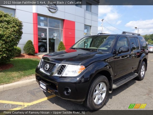 2012 Nissan Pathfinder S 4x4 in Super Black