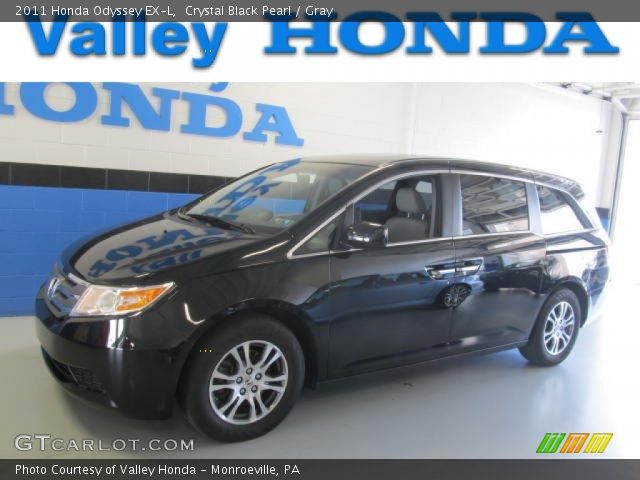 2011 Honda Odyssey EX-L in Crystal Black Pearl