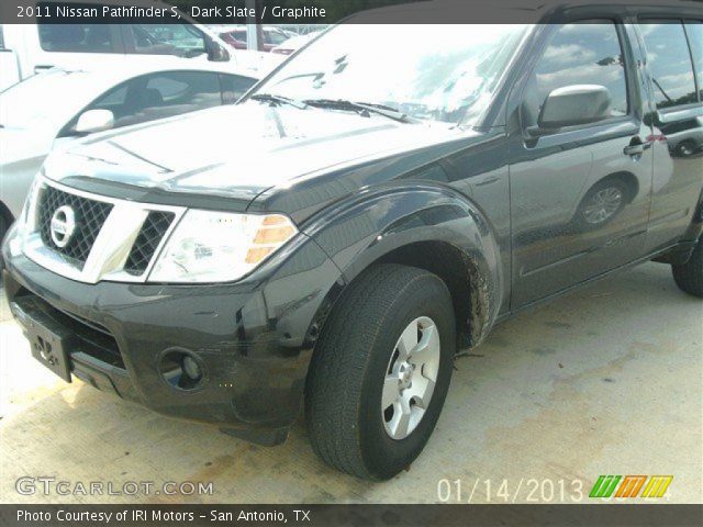 2011 Nissan Pathfinder S in Dark Slate