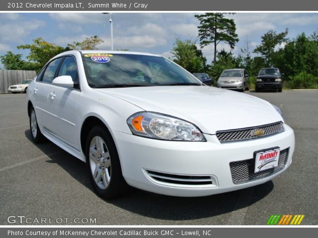2012 Chevrolet Impala LT in Summit White
