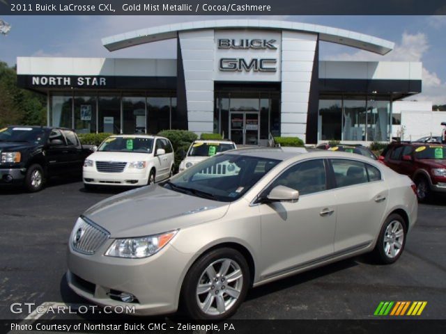 2011 Buick LaCrosse CXL in Gold Mist Metallic