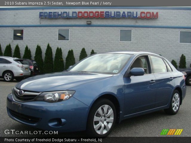 2010 Subaru Impreza 2.5i Sedan in Newport Blue Pearl