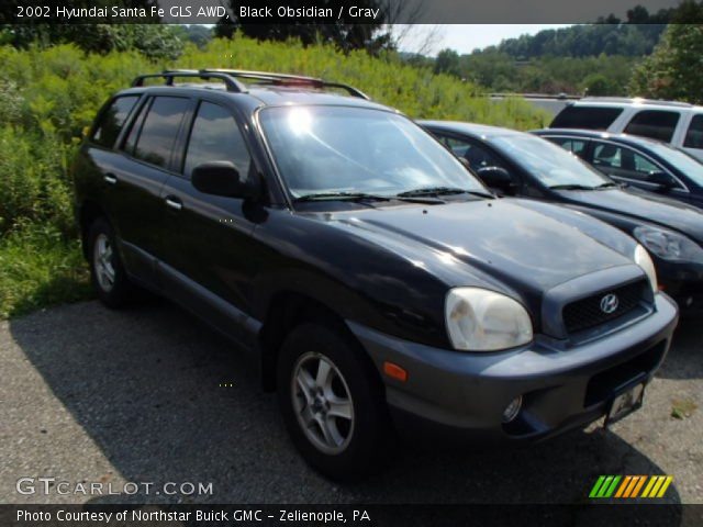 2002 Hyundai Santa Fe GLS AWD in Black Obsidian