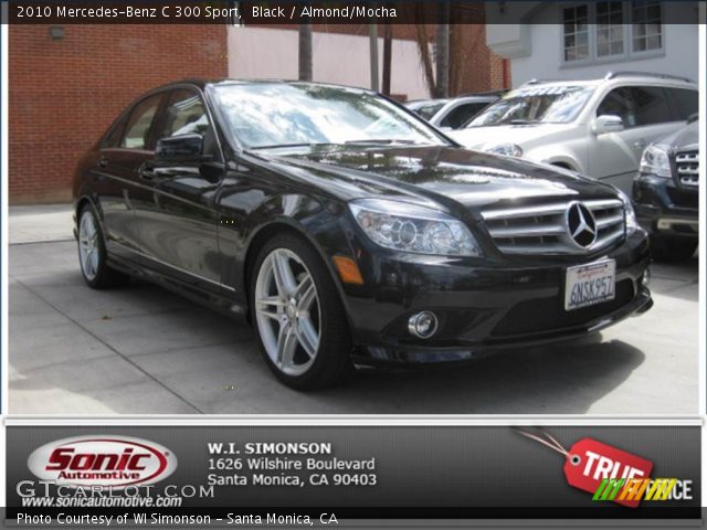 2010 Mercedes-Benz C 300 Sport in Black