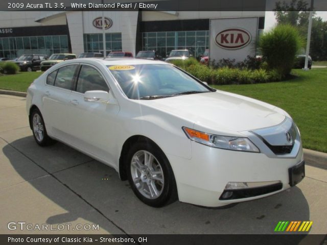 2009 Acura TL 3.5 in White Diamond Pearl