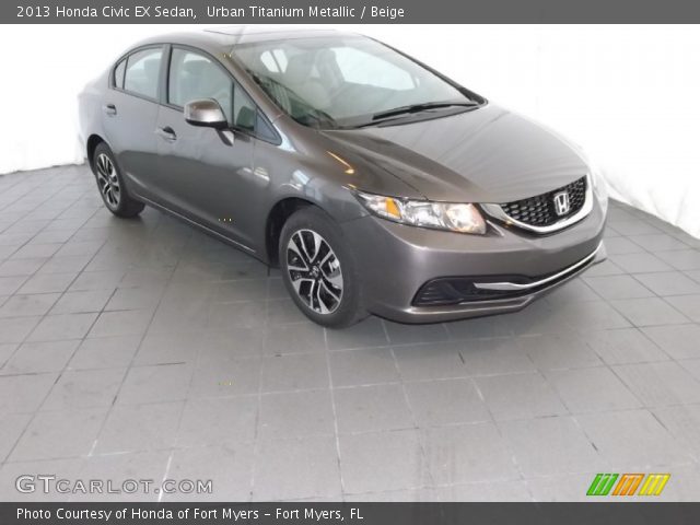 2013 Honda Civic EX Sedan in Urban Titanium Metallic