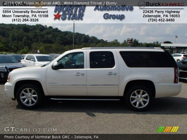 2014 GMC Yukon XL Denali AWD in White Diamond Tricoat