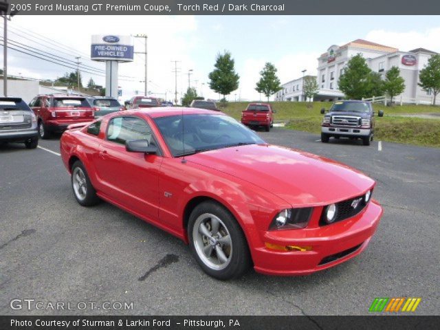 2005 Ford Mustang GT Premium Coupe in Torch Red