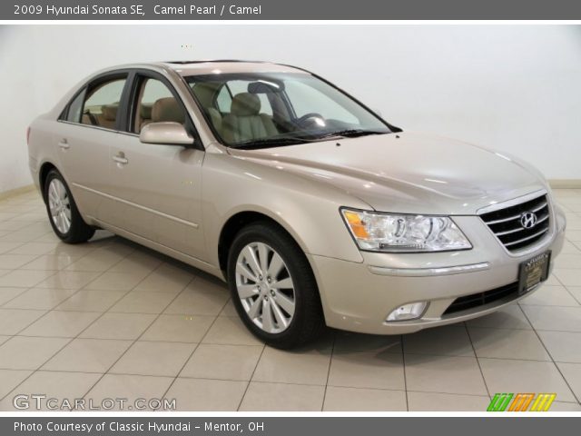 2009 Hyundai Sonata SE in Camel Pearl