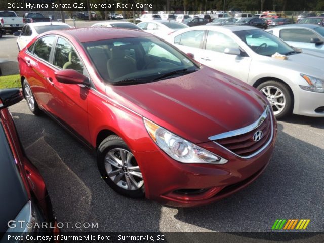 2011 Hyundai Sonata GLS in Venetian Red