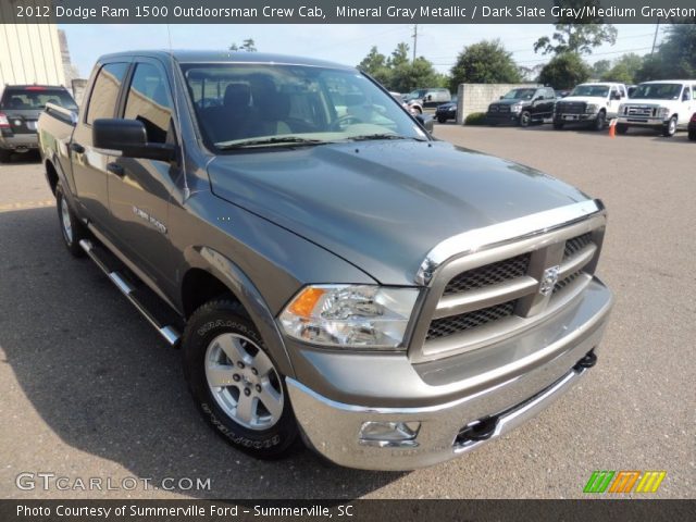 2012 Dodge Ram 1500 Outdoorsman Crew Cab in Mineral Gray Metallic