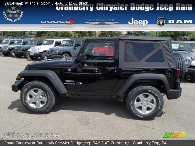 2014 Jeep Wrangler Sport S 4x4 in Black