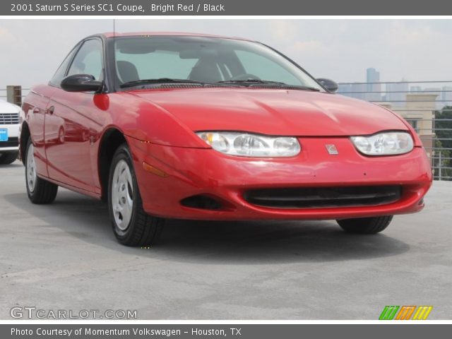 2001 Saturn S Series SC1 Coupe in Bright Red