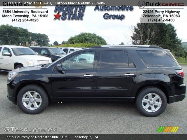 2014 GMC Acadia SLE AWD in Carbon Black Metallic