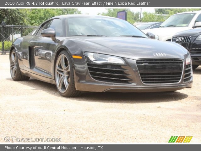 2010 Audi R8 4.2 FSI quattro in Lava Gray Pearl Effect