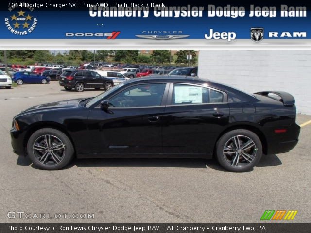 2014 Dodge Charger SXT Plus AWD in Pitch Black