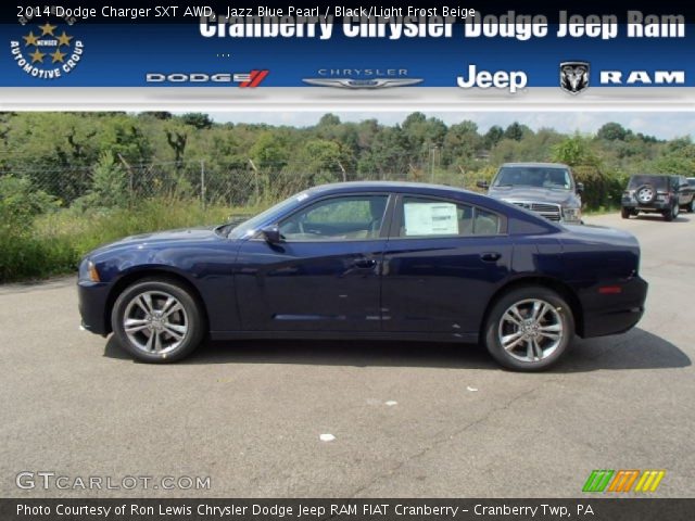 2014 Dodge Charger SXT AWD in Jazz Blue Pearl