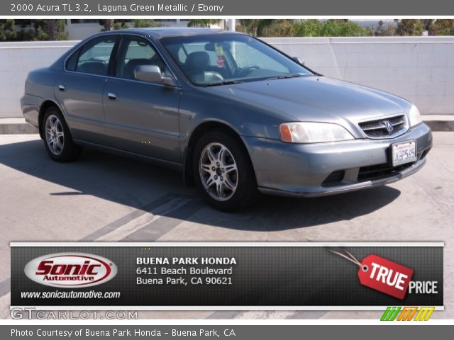 2000 Acura TL 3.2 in Laguna Green Metallic