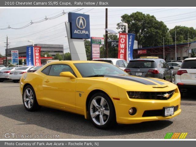 2010 Chevrolet Camaro SS/RS Coupe in Rally Yellow
