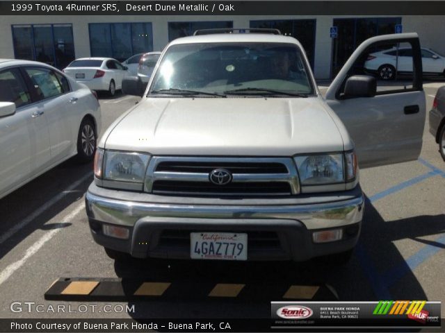 1999 Toyota 4Runner SR5 in Desert Dune Metallic
