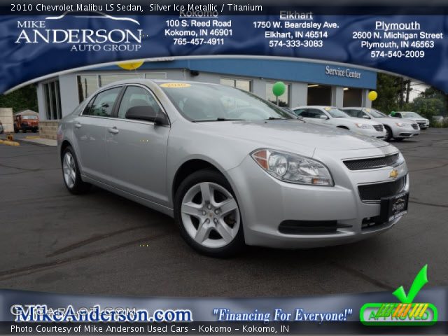 2010 Chevrolet Malibu LS Sedan in Silver Ice Metallic