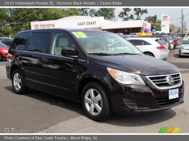 2010 Volkswagen Routan SE in Nocturne Black Metallic