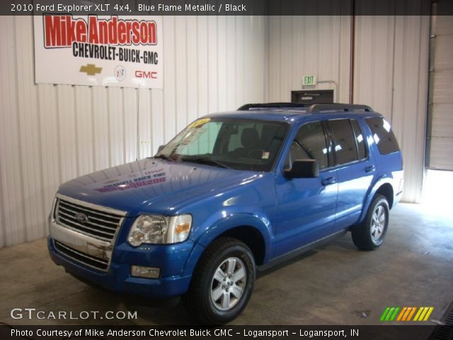 2010 Ford Explorer XLT 4x4 in Blue Flame Metallic