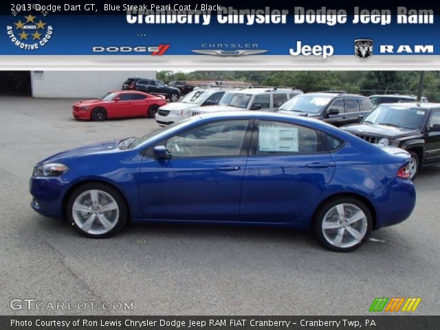 2013 Dodge Dart GT in Blue Streak Pearl Coat