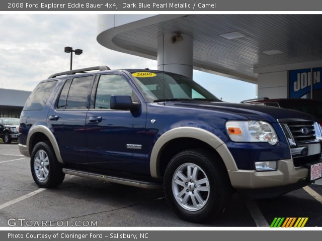 2008 Ford Explorer Eddie Bauer 4x4 in Dark Blue Pearl Metallic
