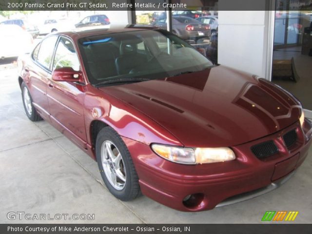 2000 Pontiac Grand Prix GT Sedan in Redfire Metallic