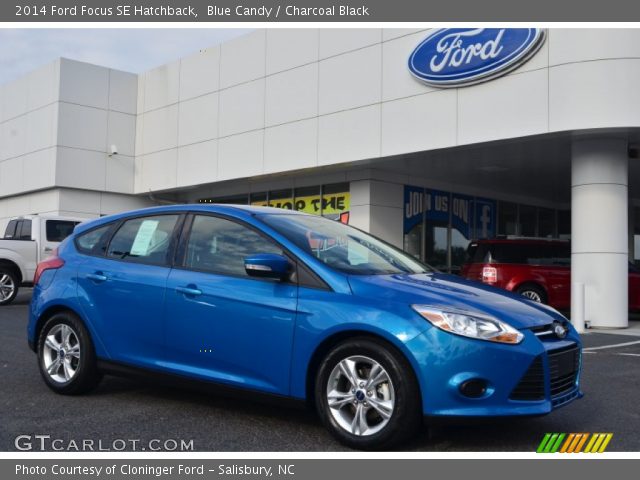 2014 Ford Focus SE Hatchback in Blue Candy