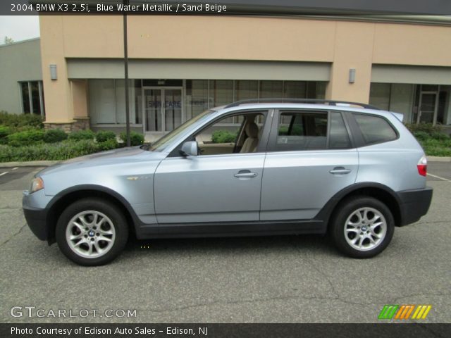 2004 BMW X3 2.5i in Blue Water Metallic