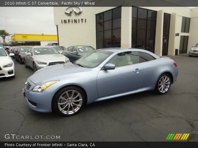 2010 Infiniti G 37 Convertible in Pacific Sky