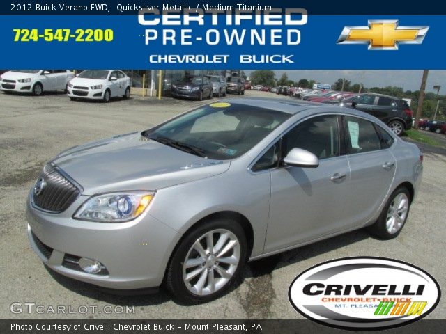 2012 Buick Verano FWD in Quicksilver Metallic