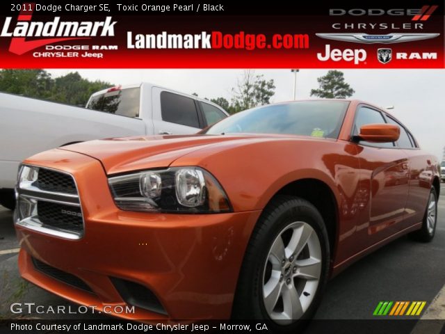 2011 Dodge Charger SE in Toxic Orange Pearl