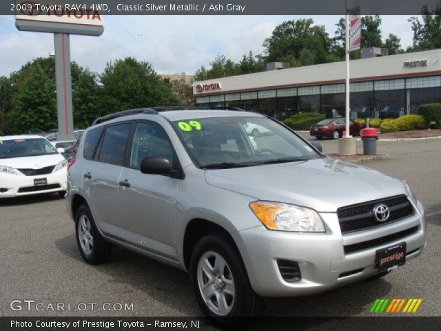2009 Toyota RAV4 4WD in Classic Silver Metallic