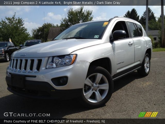 2011 Jeep Compass 2.4 Latitude 4x4 in Bright Silver Metallic