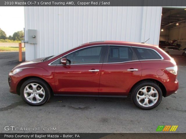 2010 Mazda CX-7 s Grand Touring AWD in Copper Red