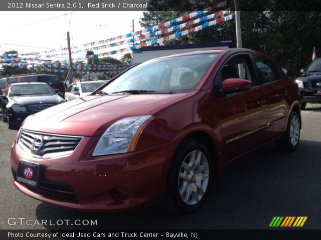 2012 Nissan Sentra 2.0 S in Red Brick