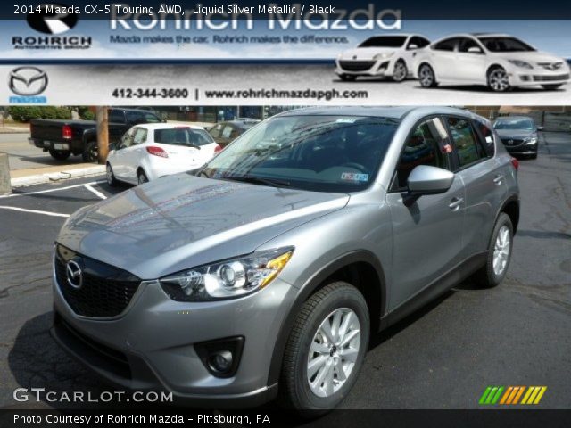 2014 Mazda CX-5 Touring AWD in Liquid Silver Metallic