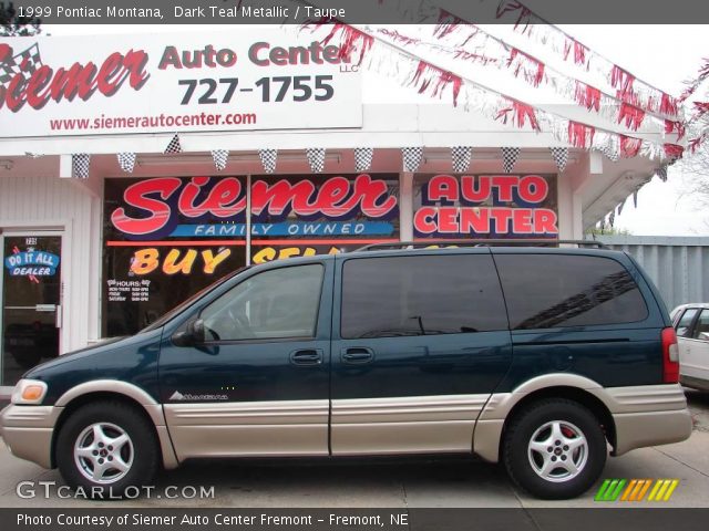 1999 Pontiac Montana  in Dark Teal Metallic