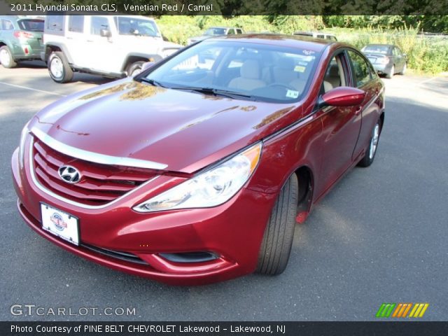 2011 Hyundai Sonata GLS in Venetian Red